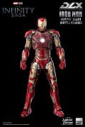 Infinity Saga DLX Actionfigur 1/12 Iron Man Mark 43 (Battle Damage) Limited Edition 17 cm