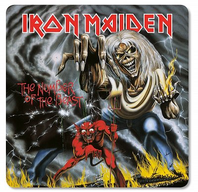 Iron Maiden Untersetzer Pack The Number of the Beast (6)