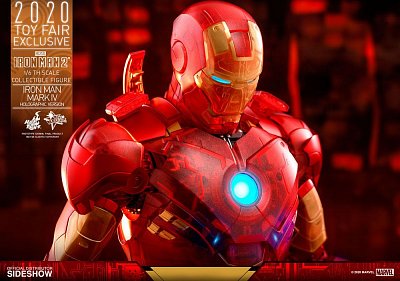 Iron Man 2 MM Actionfigur 1/6 Iron Man Mark IV (Holographic Version) 2020 Toy Fair Exclusive 30 cm