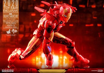 Iron Man 2 MM Actionfigur 1/6 Iron Man Mark IV (Holographic Version) 2020 Toy Fair Exclusive 30 cm