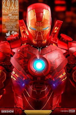 Iron Man 2 MM Actionfigur 1/6 Iron Man Mark IV (Holographic Version) 2020 Toy Fair Exclusive 30 cm