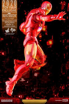 Iron Man 2 MM Actionfigur 1/6 Iron Man Mark IV (Holographic Version) 2020 Toy Fair Exclusive 30 cm