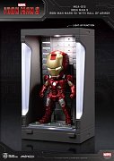 Iron Man 3 Mini Egg Attack Actionfigur Hall of Armor Iron Man Mark VII 8 cm