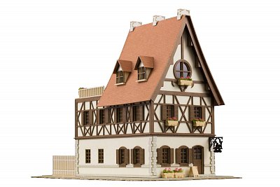 Is the order a rabbit?? Anitecture Paper Model Kit 1/150 Rabbit House 9 cm