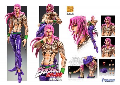 JoJo\'s Bizarre Adventure Part5 Super Action Actionfigur Chozokado (Diavolo) 16 cm