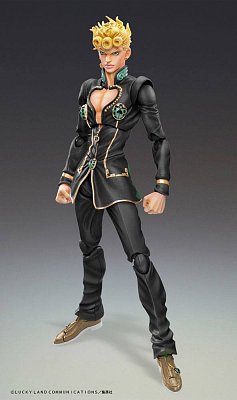 JoJo\'s Bizarre Adventure Part5 Super Action Actionfigur Chozokado (Giorno Giovanna Ver. Black) 15 cm