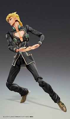 JoJo\'s Bizarre Adventure Part5 Super Action Actionfigur Chozokado (Giorno Giovanna Ver. Black) 15 cm