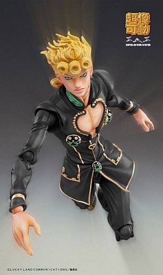 JoJo\'s Bizarre Adventure Part5 Super Action Actionfigur Chozokado (Giorno Giovanna Ver. Black) 15 cm