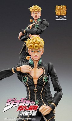 JoJo\'s Bizarre Adventure Part5 Super Action Actionfigur Chozokado (Giorno Giovanna Ver. Black) 15 cm