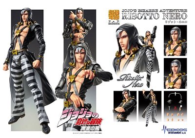 JoJo\'s Bizarre Adventure Part5 Super Action Actionfigur Chozokado (Risotto Nero) 16 cm