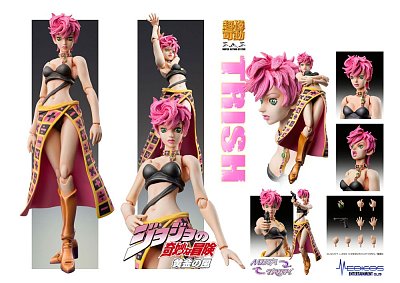 JoJo\'s Bizarre Adventure Part5 Super Action Actionfigur Chozokado (Trish Una) 15 cm