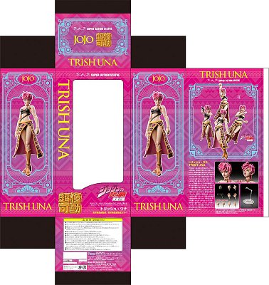 JoJo\'s Bizarre Adventure Part5 Super Action Actionfigur Chozokado (Trish Una) 15 cm