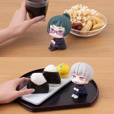 Jujutsu Kaisen Look Up PVC Statuen Maki & Toge & Panda Limited Ver. 11 cm