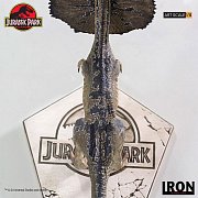 Jurassic Park Art Scale Statue 1/10 Dilophosaurus 18 cm --- BESCHAEDIGTE VERPACKUNG