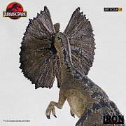 Jurassic Park Art Scale Statue 1/10 Dilophosaurus 18 cm --- BESCHAEDIGTE VERPACKUNG