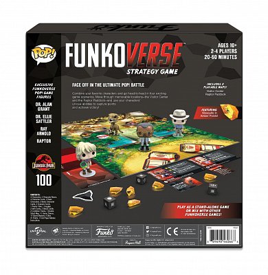Jurassic Park Funkoverse Brettspiel Strategy Game *Englische Version*