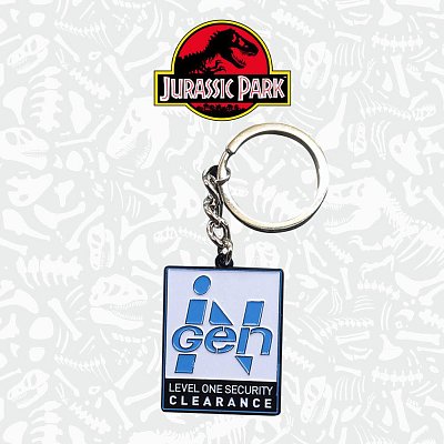 Jurassic Park Metall Schlüsselanhänger InGen Limited Edition 4 cm