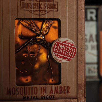 Jurassic Park Metallbarren Mosquito in Amber Limited Edition