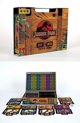 Jurassic Park Trivia Brettspiel Bid to Win *Englische Version*