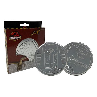 Jurassic Park Untersetzer 4er-Pack Logo