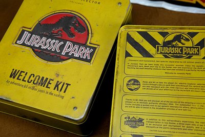 Jurassic Park Welcome Kit Amber Limited Edition
