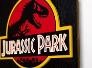 Jurassic Park WoodArts 3D Holzdruck Logo 30 x 40 cm