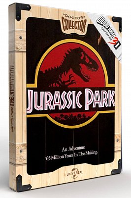 Jurassic Park WoodArts 3D Holzdruck Logo 30 x 40 cm