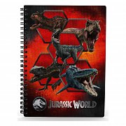 Jurassic World Notizbuch mit 3D-Effekt Carnivorous