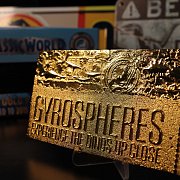 Jurassic World Replik Gyrosphere Collectible Ticket (vergoldet)