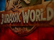 Jurassic World WoodArts 3D Holzdruck Logo 30 x 40 cm