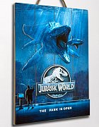 Jurassic World WoodArts 3D Holzdruck Mossasaurus 30 x 40 cm