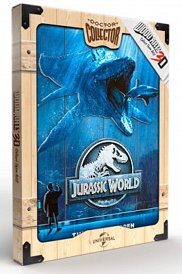 Jurassic World WoodArts 3D Holzdruck Mossasaurus 30 x 40 cm