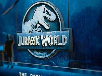 Jurassic World WoodArts 3D Holzdruck Mossasaurus 30 x 40 cm