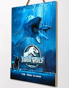 Jurassic World WoodArts 3D Holzdruck Mossasaurus 30 x 40 cm