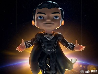 Justice League Mini Co. Deluxe PVC Figur Superman Black Suit 18 cm