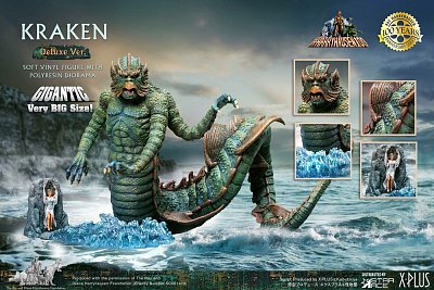 Kampf der Titanen Gigantic Soft Vinyl Statue Ray Harryhausens Kraken Deluxe Ver. 35 cm