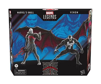 King in Black Marvel Legends Actionfiguren 2er-Pack 2022 Marvel\'s Knull & Venom 15 cm