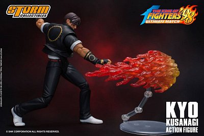 King of Fighters \'98: Ultimate Match Actionfigur 1/12 Kyo Kusanagi 17 cm --- BESCHAEDIGTE VERPACKUNG