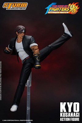 King of Fighters \'98: Ultimate Match Actionfigur 1/12 Kyo Kusanagi 17 cm --- BESCHAEDIGTE VERPACKUNG