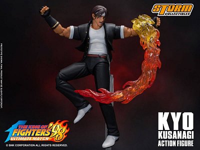 King of Fighters \'98: Ultimate Match Actionfigur 1/12 Kyo Kusanagi 17 cm --- BESCHAEDIGTE VERPACKUNG