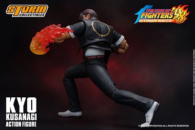 King of Fighters \'98: Ultimate Match Actionfigur 1/12 Kyo Kusanagi 17 cm --- BESCHAEDIGTE VERPACKUNG