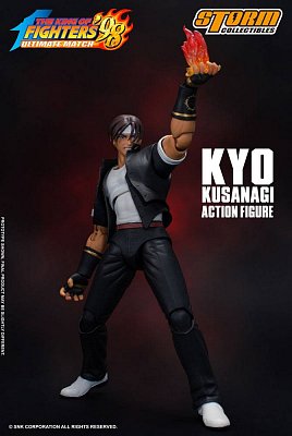 King of Fighters \'98: Ultimate Match Actionfigur 1/12 Kyo Kusanagi 17 cm --- BESCHAEDIGTE VERPACKUNG