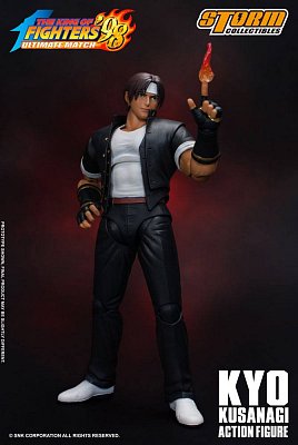 King of Fighters \'98: Ultimate Match Actionfigur 1/12 Kyo Kusanagi 17 cm --- BESCHAEDIGTE VERPACKUNG