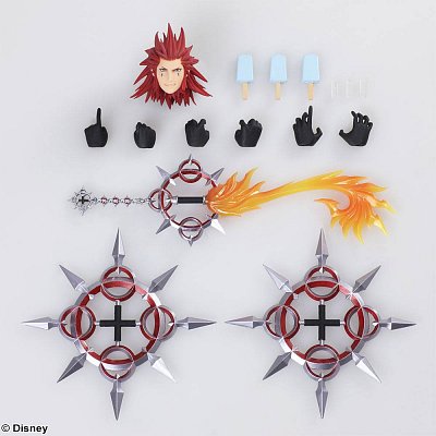 Kingdom Hearts III Bring Arts Actionfigur Axel 18 cm --- BESCHAEDIGTE VERPACKUNG