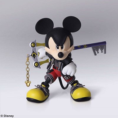 Kingdom Hearts III Bring Arts Actionfigur König Micky 9 cm