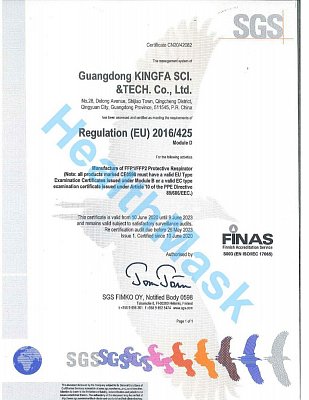 Kingfa Atemschutzmaske KF-A F10(SC) FFP2 CE 0598 (30 Stück)