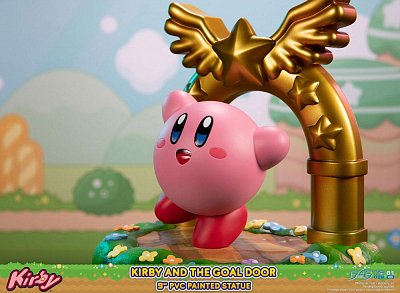 Kirby PVC Statue Kirby and the Goal Door 24 cm