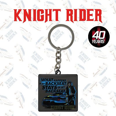 Knight Rider Metall Schlüsselanhänger 40th Anniversary Limited Edition