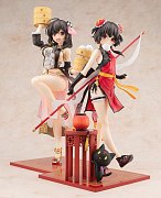 Kono Subarashii Sekai ni Shukufuku wo! Statue 1/7 Megumin Light Novel China Dress Ver. 22 cm - Beschädigte Verpackung