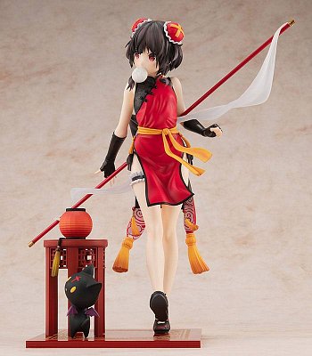 Kono Subarashii Sekai ni Shukufuku wo! Statue 1/7 Megumin Light Novel China Dress Ver. 22 cm - Beschädigte Verpackung